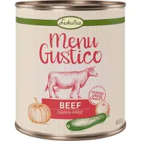 Lukullus "Menu Gustico" - Okse med græskar, æbler & oregano - 6 x 800 g