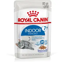 Royal Canin Indoor Sterilised 7+ i gelé - 12 x 85 g