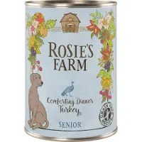 Rosie's Farm Økonomipakke: 24 x 400 g Senior - Kalkun
