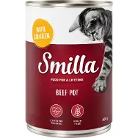 Smilla Økonomipakke: 24 x 400 g Oksegryde - Okse & Fisk