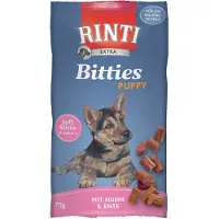 Rinti Bitties Puppy Kylling - 12 x 75 g (kylling & and)