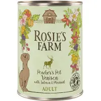 Rosie's Farm Økonomipakke: 24 x 400 g Adult - Vildt & Fasan med Laks