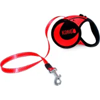 Kong Retractable Leash Ultimate - Rød