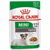 Royal Canin Mini Ageing Chunks in Gravy 85g (12-Pack)