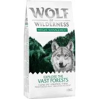 Wolf of Wilderness "Explore The Vast Forests" - Weight Management - kornfri - Ny opskrift 12 kg