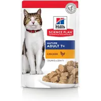 Hill's Pet Nutrition Mature Adult 7+ havfisk & kylling - Økonomipakke: 48 x 85 g Kylling