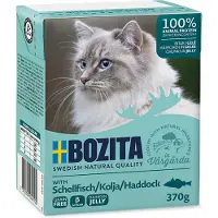 Bozita med torskestykker i gelé vådfoder til katte