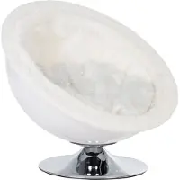 Zooplus Exclusive Retro Pet Nest White - Ø 60 cm hvid