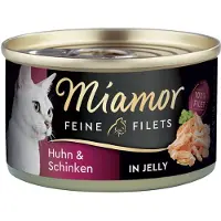 Miamor Økonomipakke Fine Fillets 24 x 100 g - Kylling & Skinke