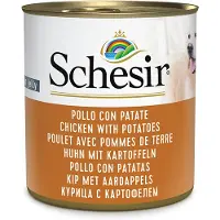 Schesir Økonomipakke: 12 x 285 g vådfoder - Kylling & Kartoffel