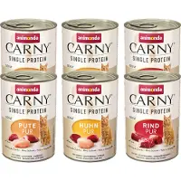 Animonda Carny Økonomipakke: 24 x 400 g Single Protein Adult - Mix: 3 varianter