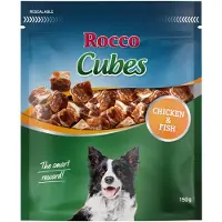 Rocco Økonomipakke: Cubes - Kylling 12 x 150 g