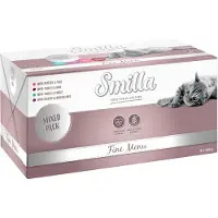 Smilla Økonomipakke: 24 x 100 g Fine Menu - Mix: 4 varianter