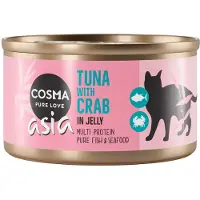 Cosma Økonomipakke: 24 x 85 g Asia i gelé - Tun med krabbe