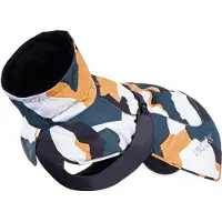 Rukka Stormy Hundejakke, camouflage - Str. 35 ca. 38 cm ryglængde