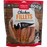 Dogman Meaty Chicken Fillets Dog Treats 800g