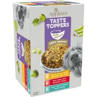 Applaws Økonomipakke: 12 x 85 g Taste Toppers - Prøvemix i bouillon