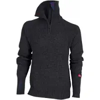 Ulvang Rav sweater w/zip, herre, mørkegrå