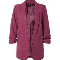 Pieces Blazer burgunder