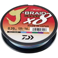Daiwa J-braid Grand X8 Flettet Fiskesnøre 300 M