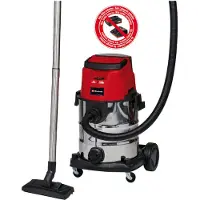 Einhell TE-VC 36/25 Li S-Solo, Beholder vakuum, Tør&våd, Støvpose, 25 L, Skum, Filtrering - SOLO