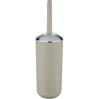 Wenko 21220100, Toiletbørste & holder, Gråbrun, Termoplastisk elastomer (TPE), 100 mm, 100 mm, 370 mm