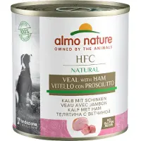 Almo nature HFC 6 x 280 g / 290 g - Kalv med Skinke (290 g)