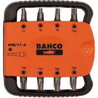 Bahco 1/4´´ Bitssæt Til Torx-skruer 27 Mmx73 Mmx82 Mm 17 Enheder
