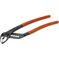 Bahco Vandpumpetang, Slip-joint tænger, 2,8 cm, 7,5 mm, PVC, Orange, 192 mm