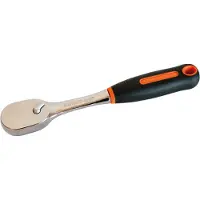 Bahco 1/2´´ Reversible Pear Head With 80 Teeth And A 4.5° Action Angle Of 270 Mm Skralde