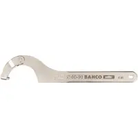 Bahco Adjustable Hook With Chrome Finish 115-165 Mm 305 Mm Fastnøgle