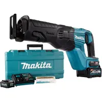 Makita JR001GM201 - Vekslende sav - ledningfri - 2 batterier, inkluderet oplader - 40 V