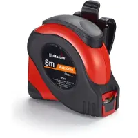 Hultafors Båndmål BT EC1 25mm 8m m/bælteholder