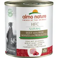 Almo nature Økonomipakke: 12 x 280 g / 290 g HFC - Okse & skinke (290 g)