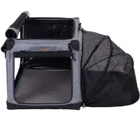 Zooplus Exclusive Transportabelt hundehus Pet Home - Str. L: B 91 x D 61x H 58 cm