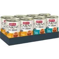 Animonda Carny Økonomipakke: 24 x 140 ml Cat Drink - Mix: 2 varianter