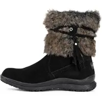 Minnetonka Snowboots 'Everett' brun / sort