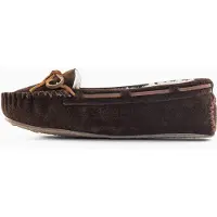 Minnetonka Hjemmesko 'Cally' cognac / lysebrun