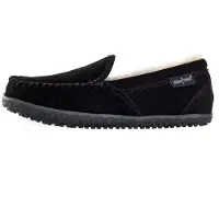 Minnetonka Mokassin 'Tempe' sort / hvid