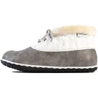 Minnetonka Støvletter 'Tega' creme / grå / hvid