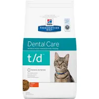 Hill's Pet Nutrition Prescription Diet t/d Dental Care kattefoder - 1,5 kg