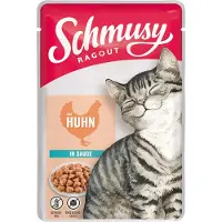 Schmusy Ragout i sauce 22 x 100 g - Kylling