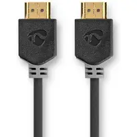 Nedis Cvbw35000bk50 Ultra High Speed Hdmi-kabel Hdmi-hdmi 8k 48 Gbps 8.3 Mm 5 M 60hz