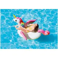 Intex Enhjørning Ride-On 198x140x102cm