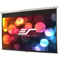 Elite Screens Manual Series M150XWH2 - Projektionsskærm - loftsmonterbar, vægmonterbar - 150 (381 cm) - 16:9 - MaxWhite - hvid