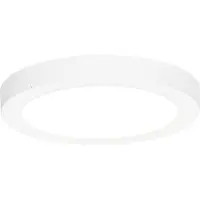 QAZQA Overflademonteret eller forsænket spotlight hvid 18 cm inkl. LED 3-trins Dim to Warm med dip switch - Trans
