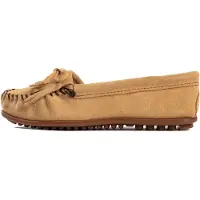 Minnetonka Mokassin 'Kilty' lysebrun