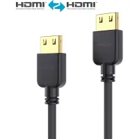 PureLink HDMI-kabel - PureInstall - Slank 0,30 m - Sort