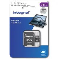 Integral Microsd Hc/xc 32gb Hukommelseskort