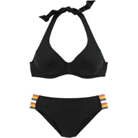 Vivance Bikini mørkeblå / gul / pink / sort / sølv